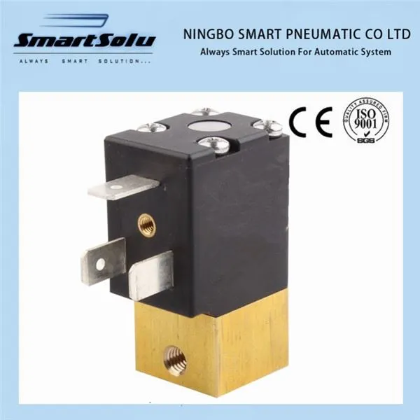 صمام الملف اللولبي للتهوية منخفض الطاقة من النحاس